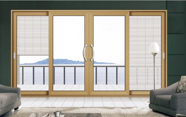 内置百叶推拉门